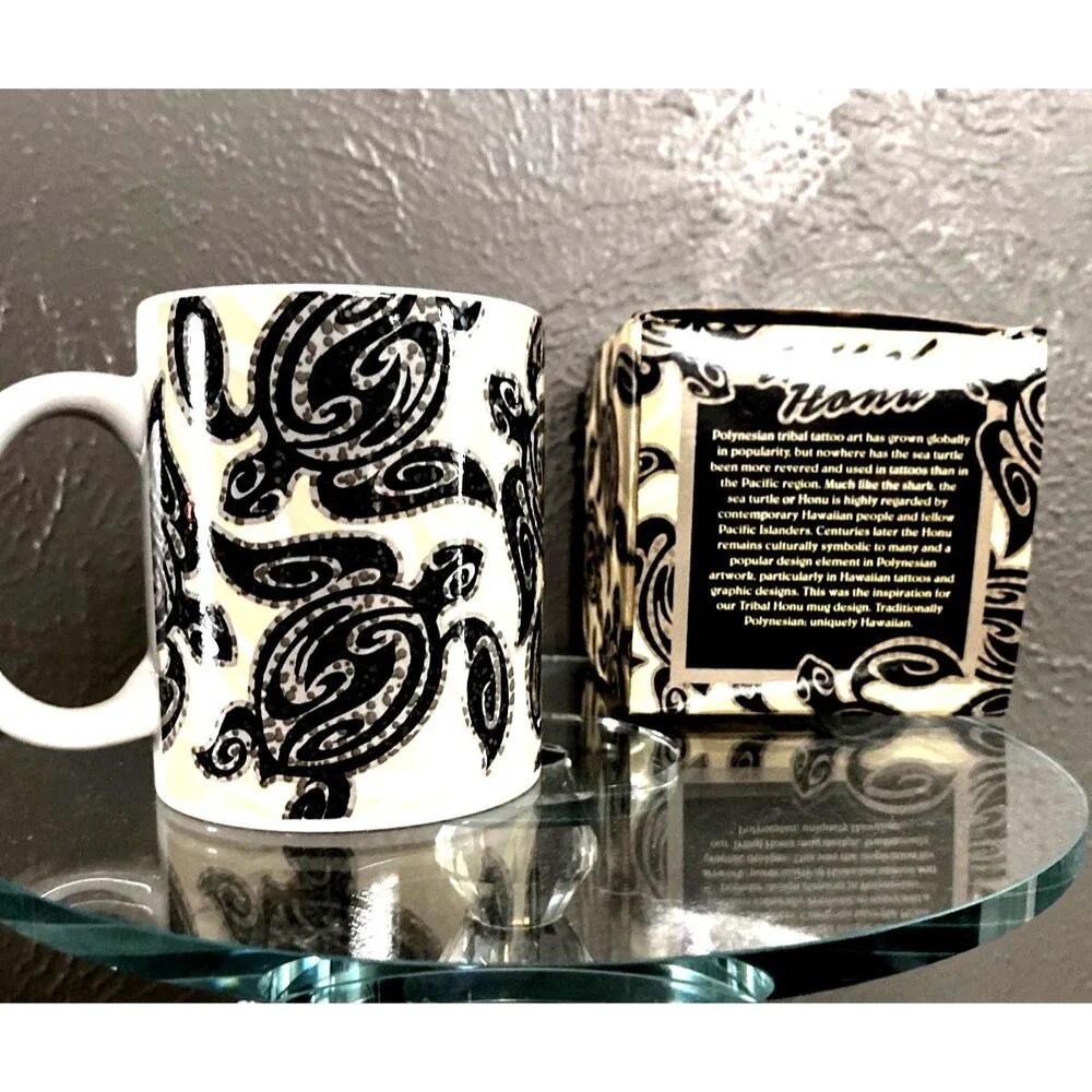 Islander Tribal Hona 11oz Stoneware Sea Turtle Mug